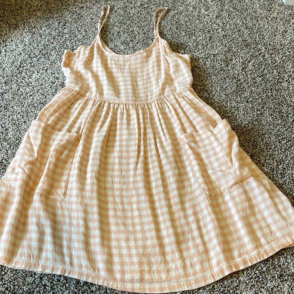 Cute checkered pink/orange Dress